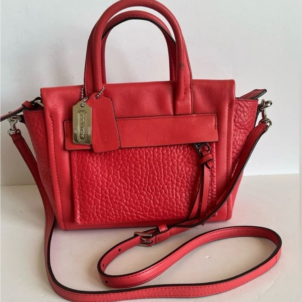 Coach Mini Riley Carryall Crossbody Bag - Red